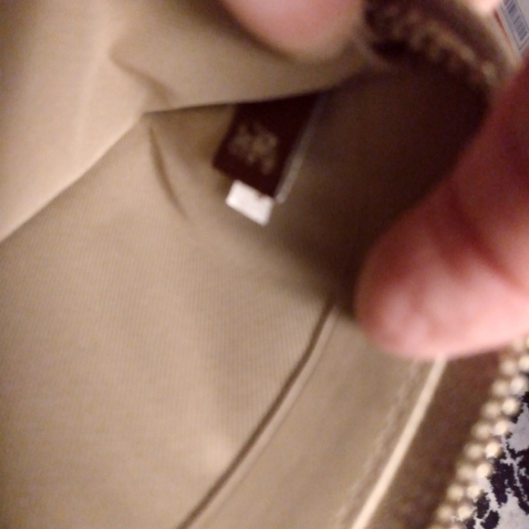 NWOT Coach Accordion Zip Waller w/ Tea Rose and Tooling - Picture 9 of 9